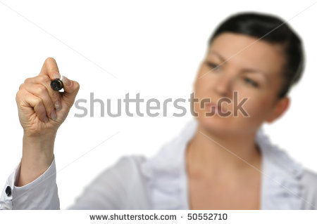 stock-photo-the-woman-felt-pen-selective-focus-it-is-isolated-on-a-white-background-50552710